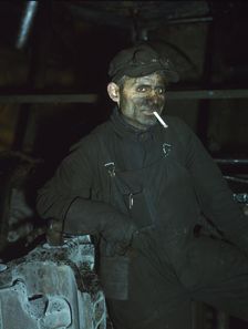 Melrose Park (near Chicago), Ill, C&NWRR, 1942. Creator: Jack Delano