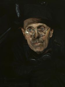 Melrose Park (near Chicago), Ill, C & NW RR, 1942. Creator: Jack Delano