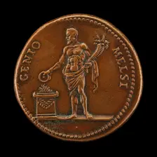 Mels as Genius, Sacrificing [reverse]. Creator: Giovanni da Cavino