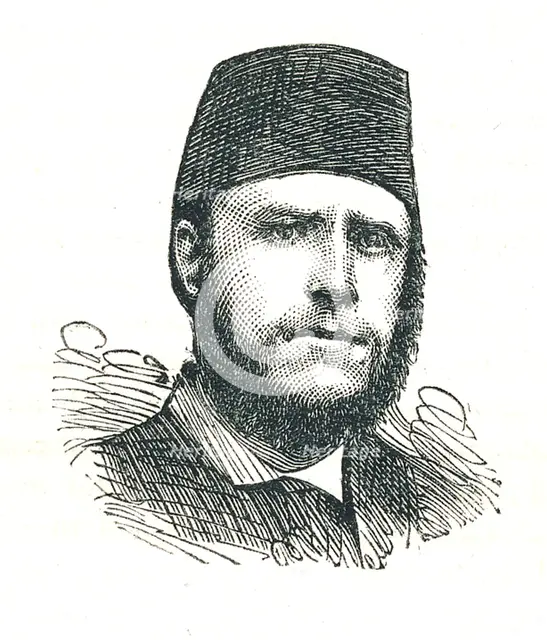 'Melton Prior', (1845-1910), English artist and war correspondent, 1893. Artist: Unknown.