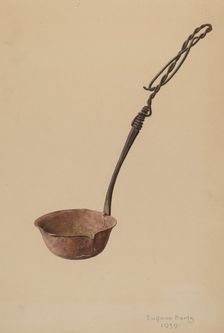 Melting Ladle, 1939. Creator: Eugene Bartz