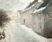 Melting snow, 1906. Creator: Karl Dornberger