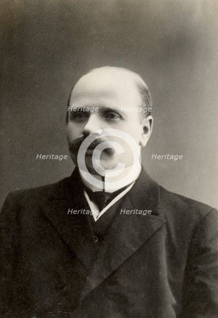 Member of the Audit Commission A.S.Perakh, 1911. Creator: A. A. Antonov.