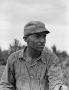 Member of the Delta cooperative farm at Hillhouse, Mississippi, 1937. Creator: Dorothea Lange
