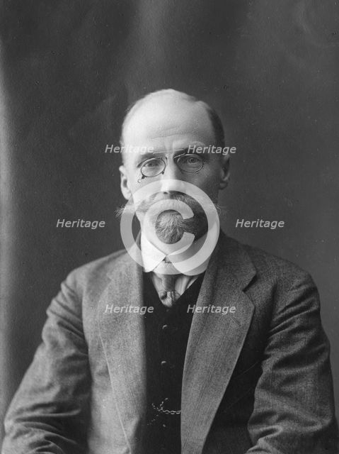 Member of the exhibition bureau I.P. Laptev, 1911. Creator: A. A. Antonov.