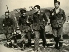 Members of 73 Squadron, 1939-1940, (1941). Creator: Unknown