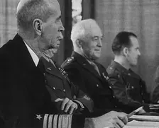 Members of the Casablanca Conference, 1943. Creator: British Pathe Ltd