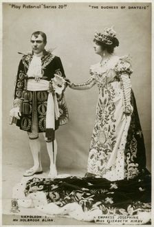 Members of the cast of "The Duchess of Dantzic", c1903. Creator: Raphael Tuck & Sons