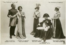 Members of the cast of "The Duchess of Dantzic", c1903. Creator: Raphael Tuck & Sons