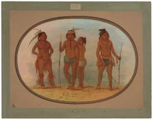 Members of the Botocudo Tribe, 1854/1869. Creator: George Catlin