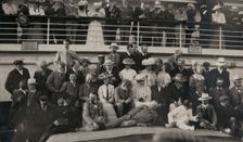 Members of the British Association on their way to South Africa, 1905. Creator: Mrs C Henderson