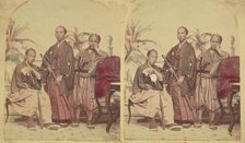 Members of the First Japanese Diplomatic Mission to the United States, negative 1860. Creator: Unknown