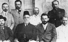 Members of the Hebrew Language Council, 1912. Creator: Unknown