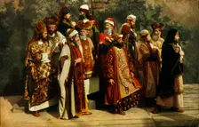 Members of the High Council, 1922. Creator: Henry Traut