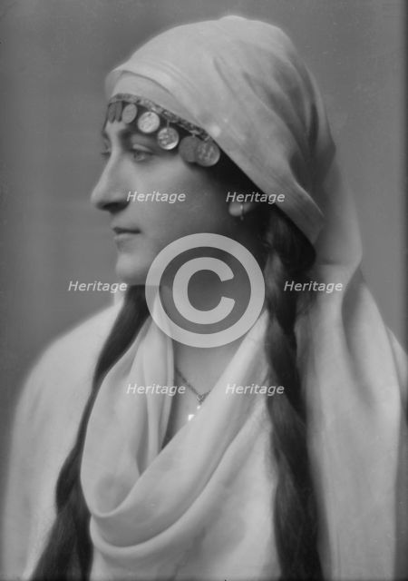 Members of the International Institute for Immigrant Girls, Y.W.C.A., in national costumes..., 1915. Creator: Arnold Genthe.