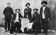 Members of the organization Narodnaya Volya (People's Will), Russia, c1870s-c1880s