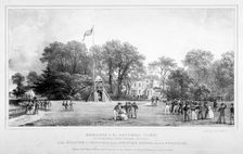 Members of the National Club, Chelsea, 1831. Artist: Day & Haghe