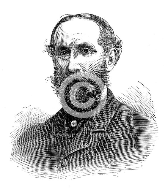 Members of the new House of Commons: Captain J. E. F. Aylmer (Maidstone), 1880. Creator: Unknown.