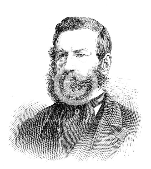Members of the new House of Commons: Alderman R. N. Fowler (City of London), 1880. Creator: Unknown.