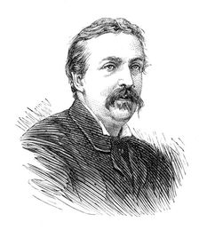 Members of the new House of Commons: Baron De Worms (Greenwich), 1880. Creator: Unknown