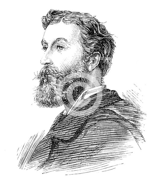 Members of the new House of Commons: Mr. Cyril Flower (Brecknock), 1880. Creator: Unknown.