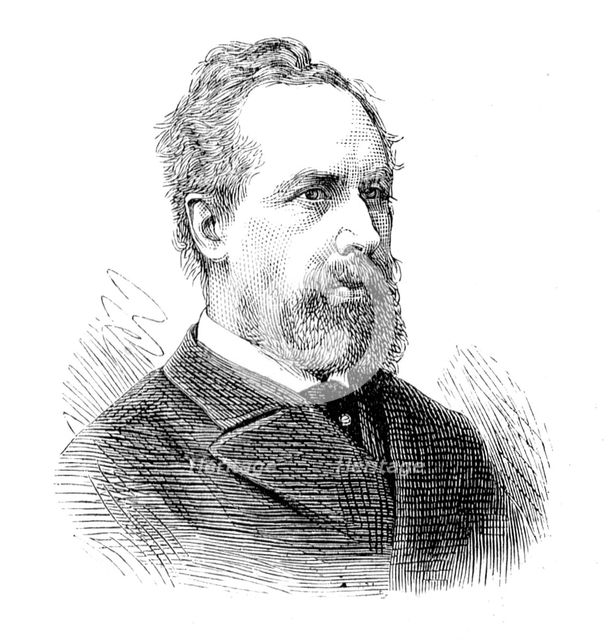 Members of the new House of Commons: Mr. Arthur Pease (Whitby), 1880. Creator: Unknown.