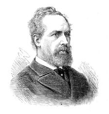 Members of the new House of Commons: Mr. Arthur Pease (Whitby), 1880. Creator: Unknown