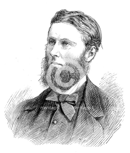 Members of the new House of Commons: Mr. C. S. Roundell (Grantham), 1880. Creator: Unknown.