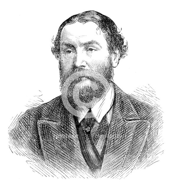 Members of the new House of Commons: Mr. H. D. Labouchere (Northampton), 1880. Creator: Unknown.