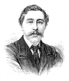 Members of the new House of Commons: Mr. H. S. Northcote (Exeter), 1880. Creator: Unknown