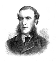 Members of the new House of Commons: Mr. Hugh Shield (Cambridge), 1880. Creator: Unknown