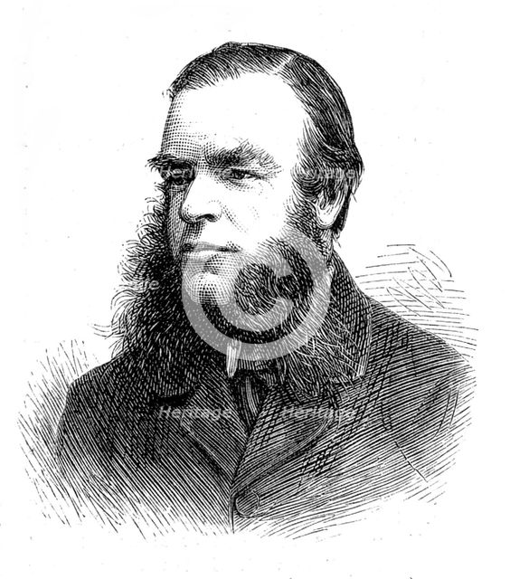 Members of the new House of Commons: Mr. R. B. Mackie (Wakefield), 1880. Creator: Unknown.