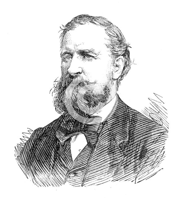 Members of the new House of Commons: Mr. Thomas Bevan (Gravesend), 1880. Creator: Unknown.
