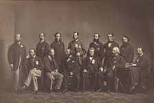 [Members of the New York Sanitary Commission], ca. 1860. Creator: Mathew Brady