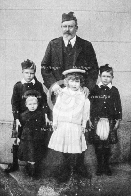 Members of the Royal Family, Balmoral, Scotland, 1902. Artist: Unknown