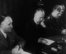 Members of a Nazi Puppet Government, 1943. Creator: British Pathe Ltd