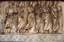 Members of Augustan family, Ara Pacis, Altar of Peace Rome, 13 BC