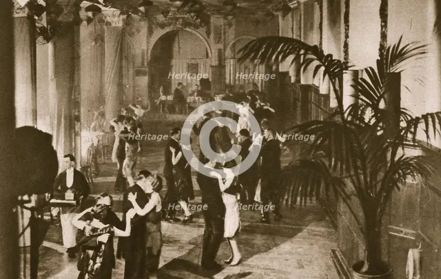Members on the dance floor at Murray's Club, Soho, London, c1920s(?). Creator: Unknown.