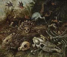 Memento mori, between 1600 and 1609. Creator: Roelandt Savery