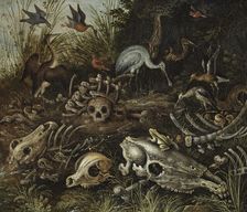 Memento mori, between 1600 and 1609. Creator: Roelandt Savery