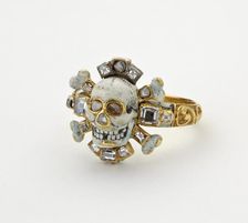 Memento mori ring, 17th century