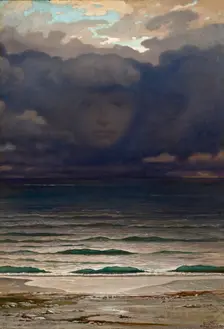 Memory, 1870. Creator: Elihu Vedder