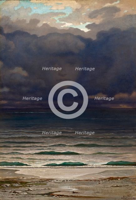 Memory, 1870. Creator: Elihu Vedder.