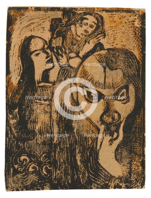 Memory of Meijer de Haan, 1896/97. Creator: Paul Gauguin.