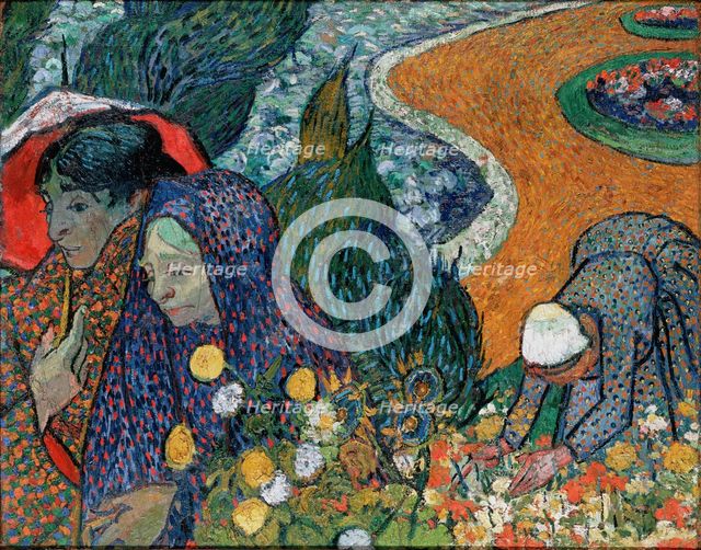 Memory of the Garden at Etten, 1888. Creator: Vincent van Gogh.