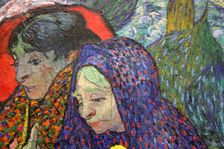 Memory of the Garden at Etten (Ladies of Arles) 1888. Artist: Vincent van Gogh