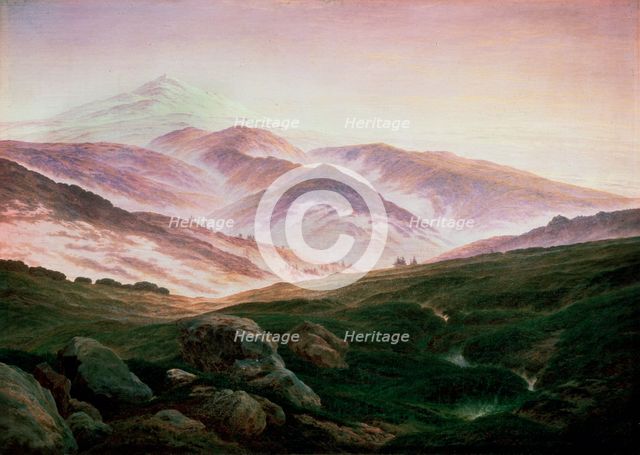 'Memory of the Riesengebirge', 1835.  Artist: Caspar David Friedrich