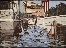 Memory of Venice 3 (Canal), 1904. Creator: Kandinsky, Wassily Vasilyevich (1866-1944)