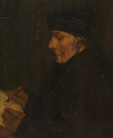Memory Copy of Holbein's, late 19th-early 20th century. Creator: Alphonse Legros