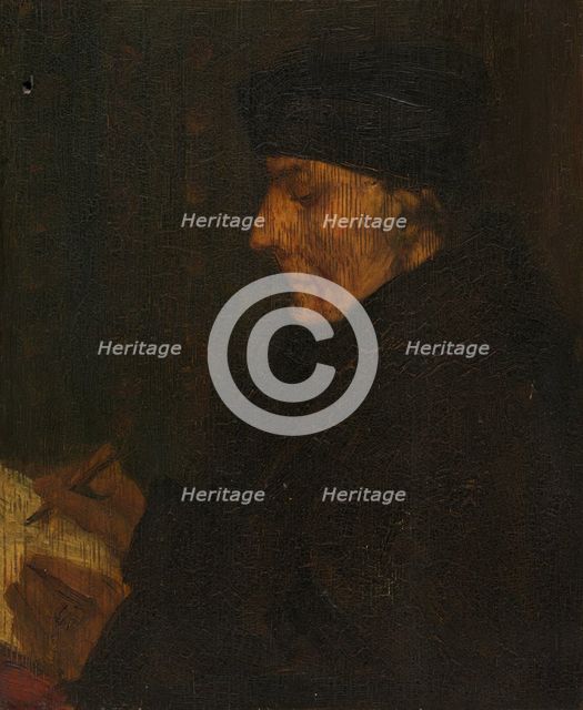 Memory Copy of Holbein's, late 19th-early 20th century. Creator: Alphonse Legros.